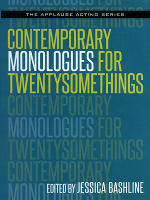 cover image of Contemporary Monologues for Twentysomethings